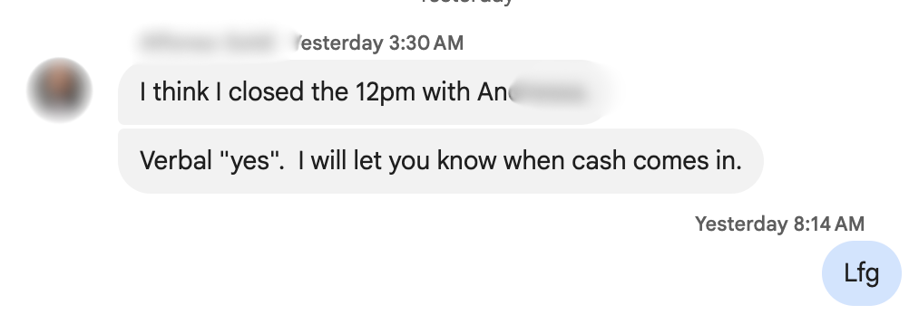 Client chat