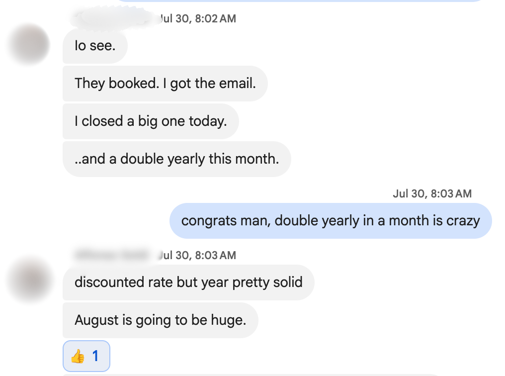 Client chat